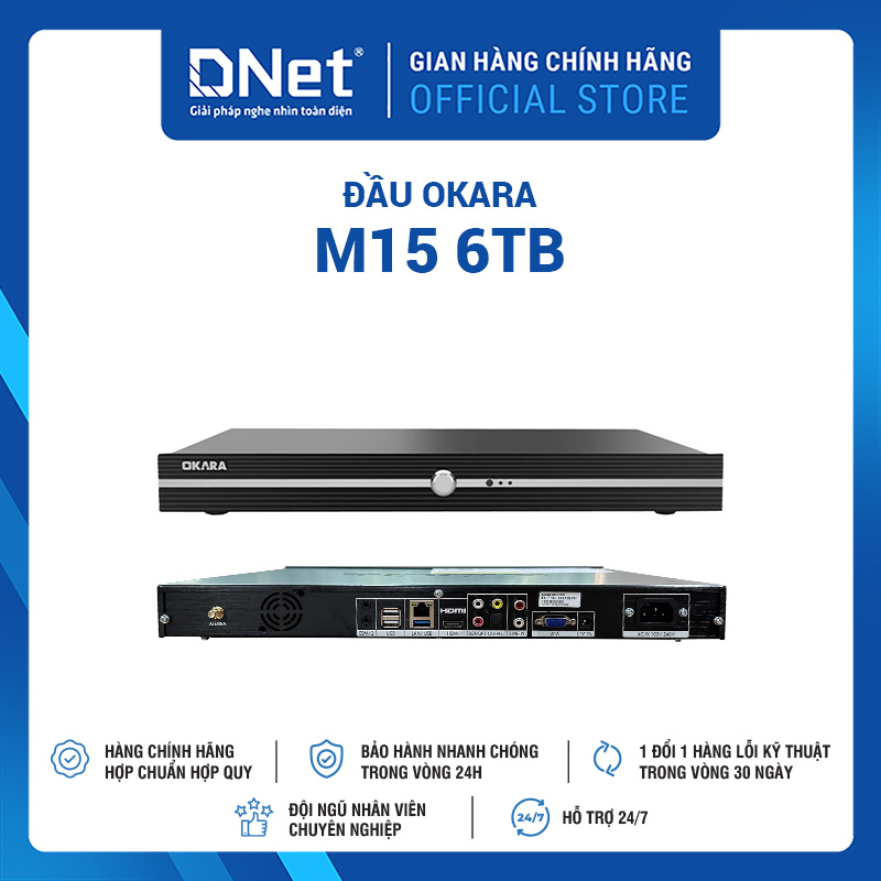 Đầu Karaoke Okara M15 6TB