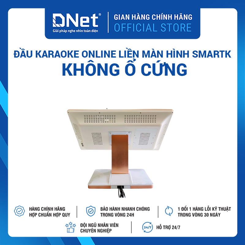 Đầu Karaoke Online SmartK Đầu Liền Màn Hình Không ổ Cứng