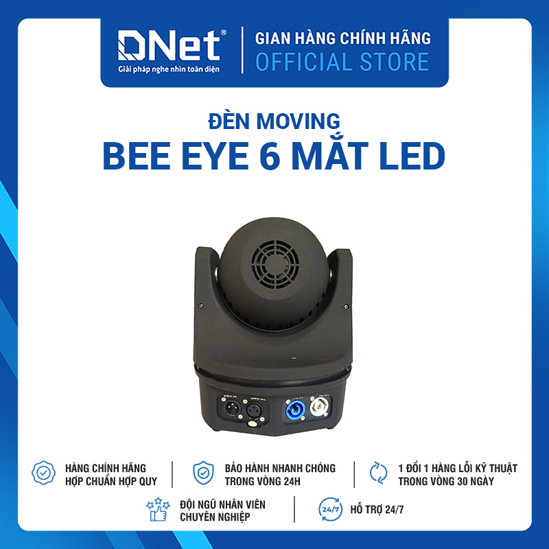 Đèn Moving Bee Eye 6 Mắt Led