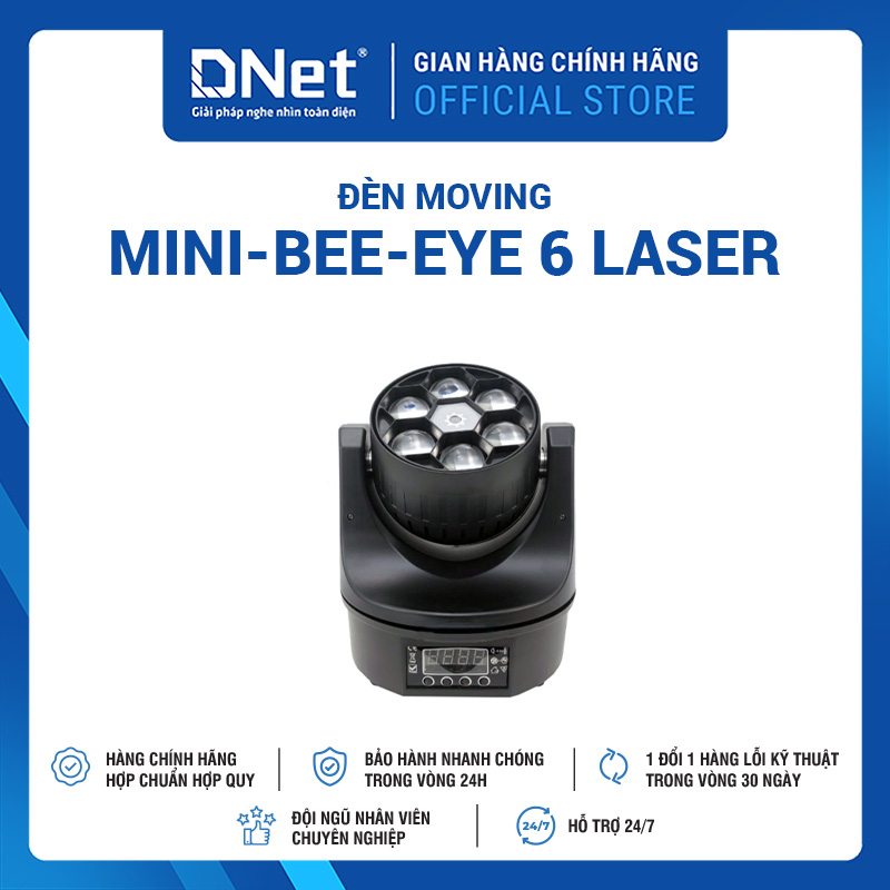 Đèn Moving Mini-Bee-Eye 6 LASER