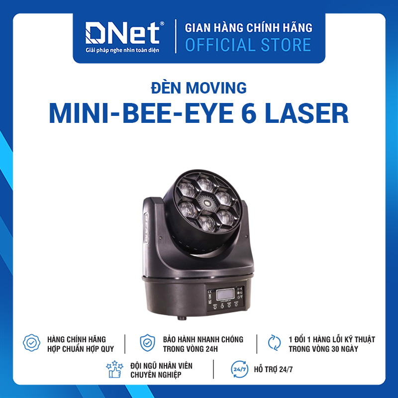 Đèn Moving Mini-Bee-Eye 6 LASER