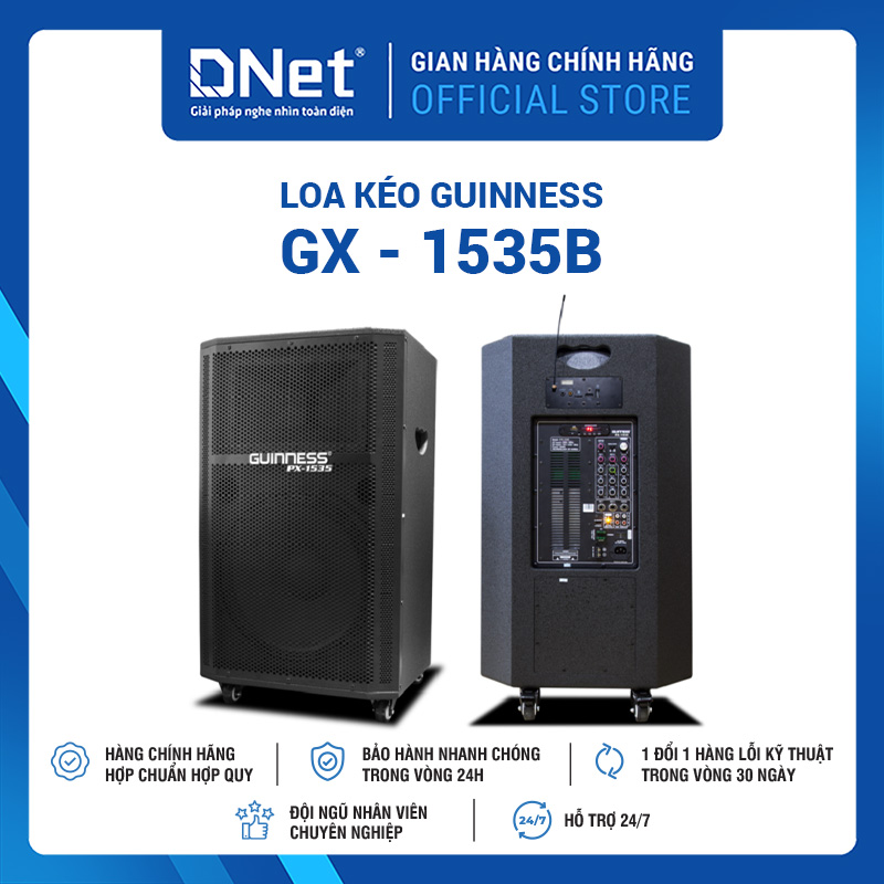 Loa Kéo GUINNESS GX - 1535B