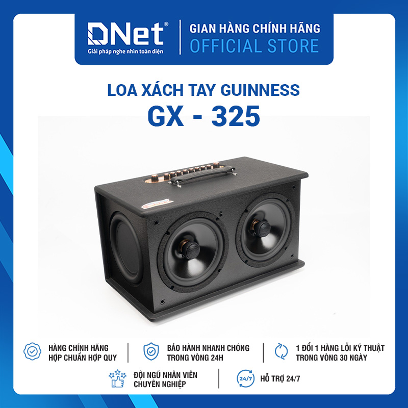 Loa Xách Tay GUINNESS GX - 325 KARAOKE THẾ HỆ MỚI