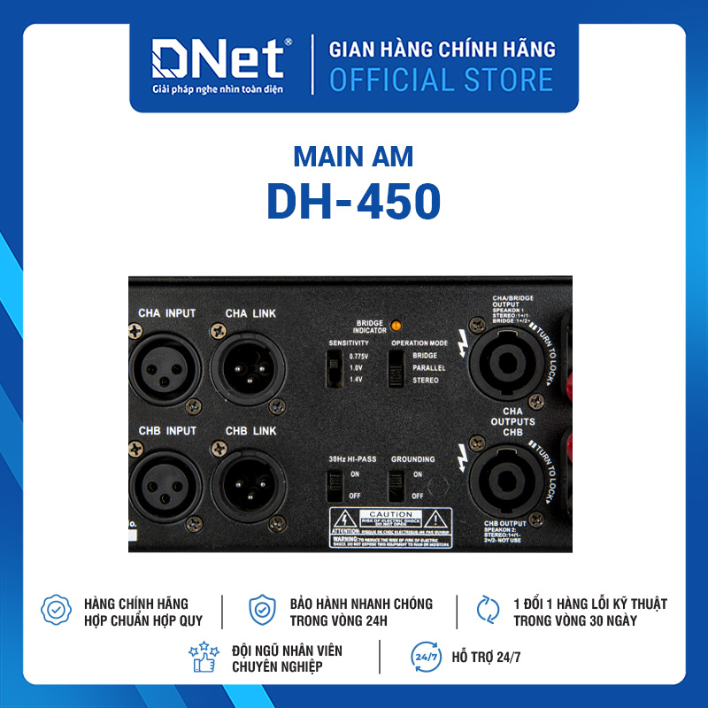 Main Công Suất AM DH-450