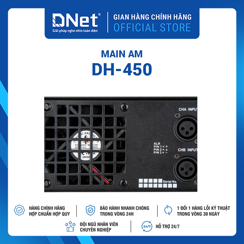 Main Công Suất AM DH-450