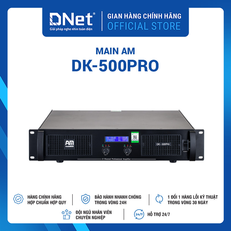 MAIN CÔNG SUẤT AM DK-500PRO