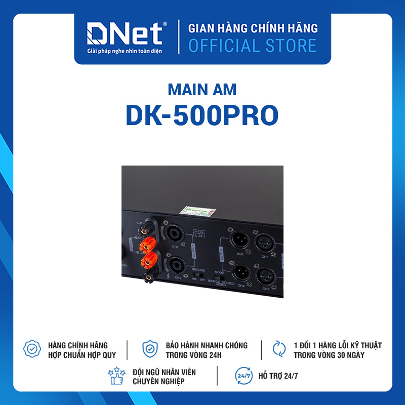 MAIN CÔNG SUẤT AM DK-500PRO