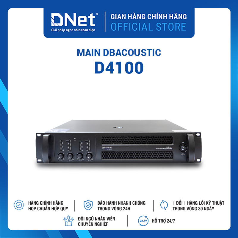 Main DBACOUSTIC D4100