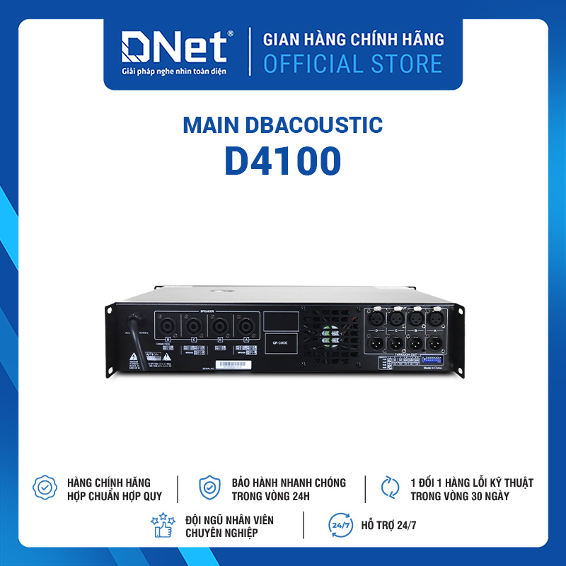 Main DBACOUSTIC D4100
