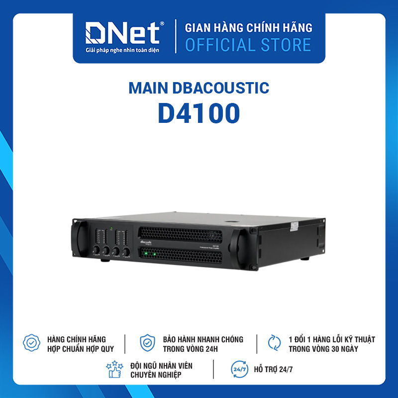 Main DBACOUSTIC D4100
