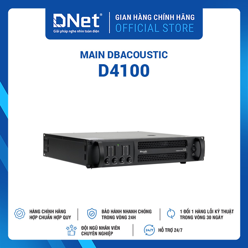 Main DBACOUSTIC D4100