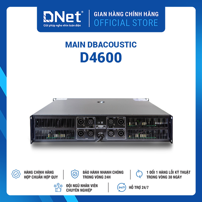 Main DBACOUSTIC D4600