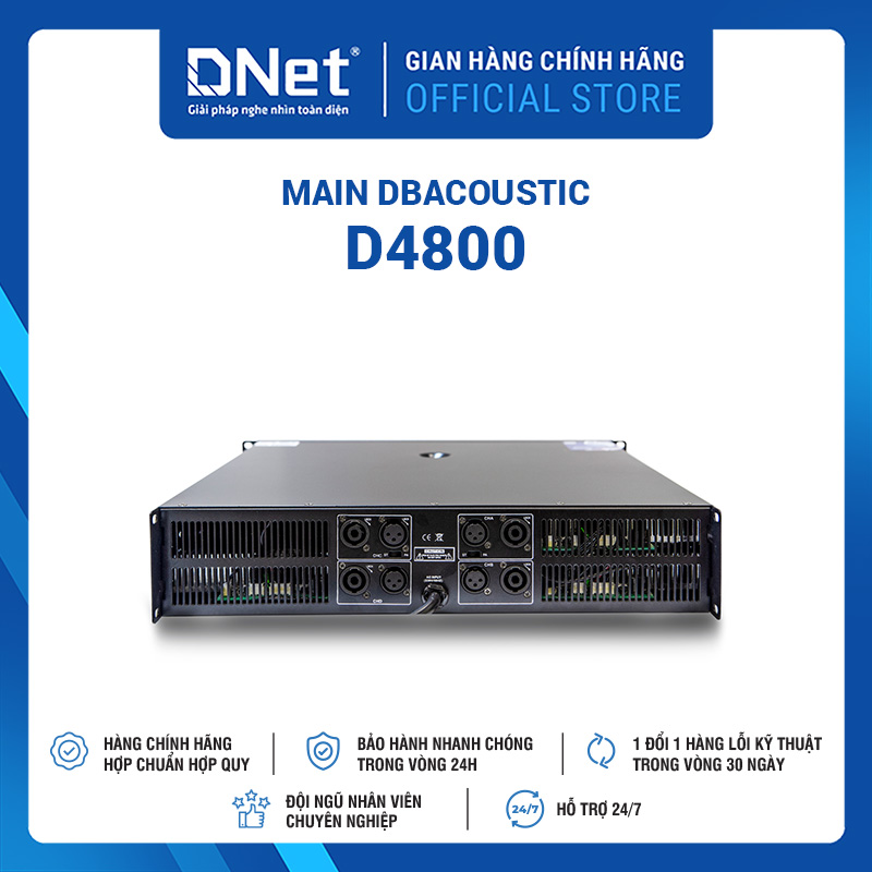 Main DBACOUSTIC D4800