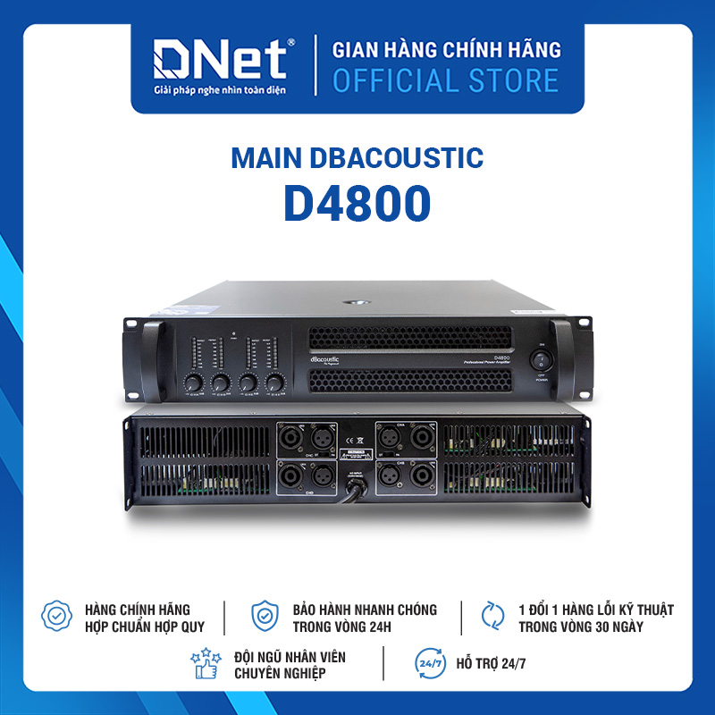Main DBACOUSTIC D4800