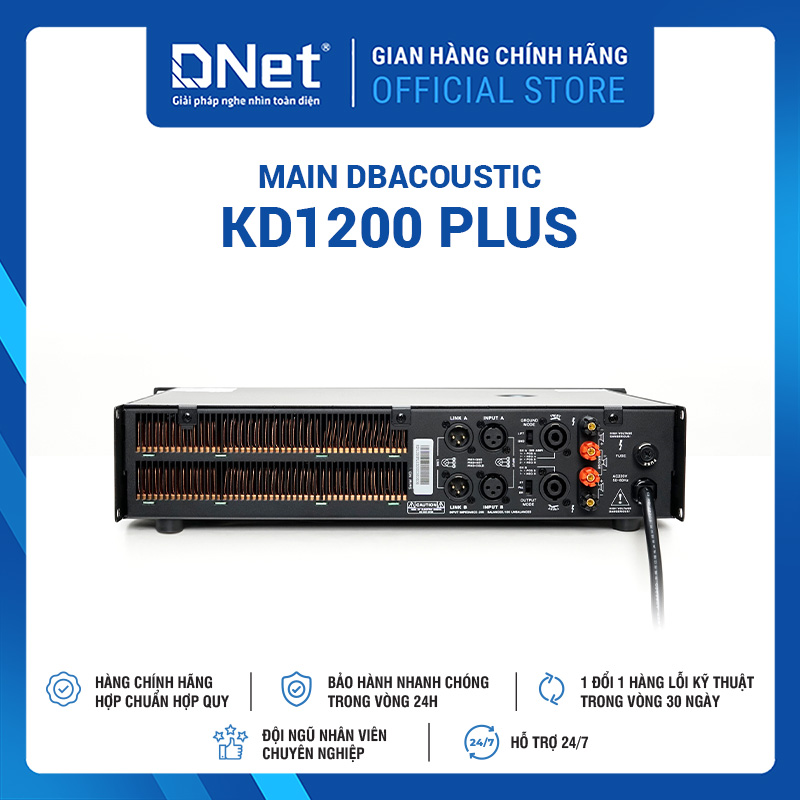 Main DBACOUSTIC KD1200 Plus