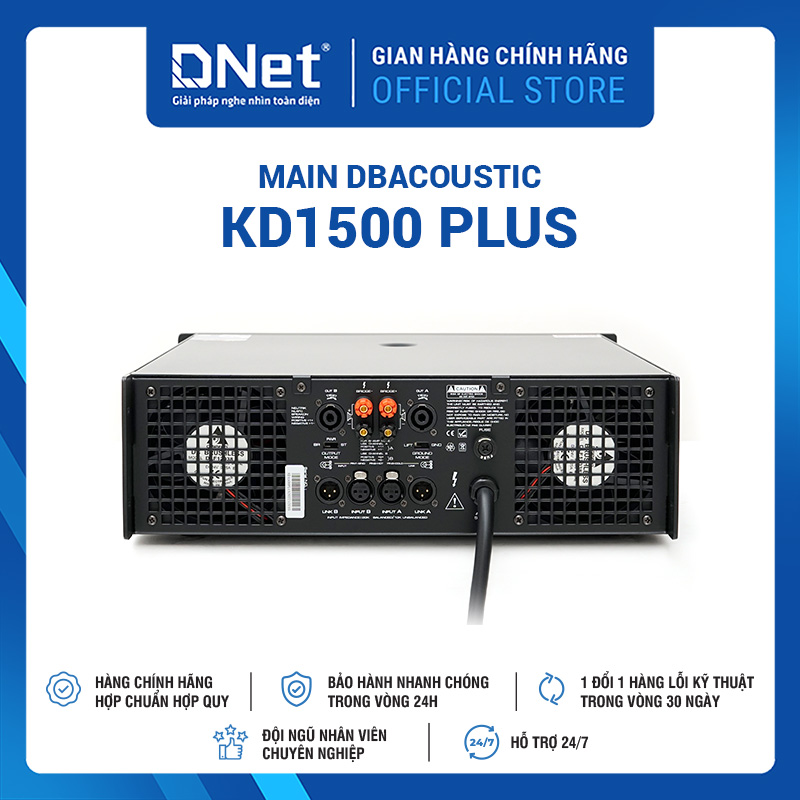 Main DBACOUSTIC KD1500 Plus