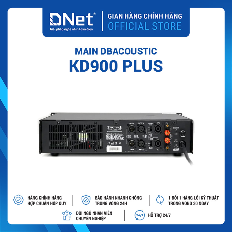 Main DBACOUSTIC KD900 Plus