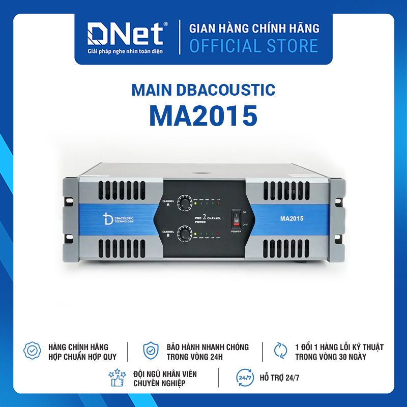 Main DBACOUSTIC MA2015