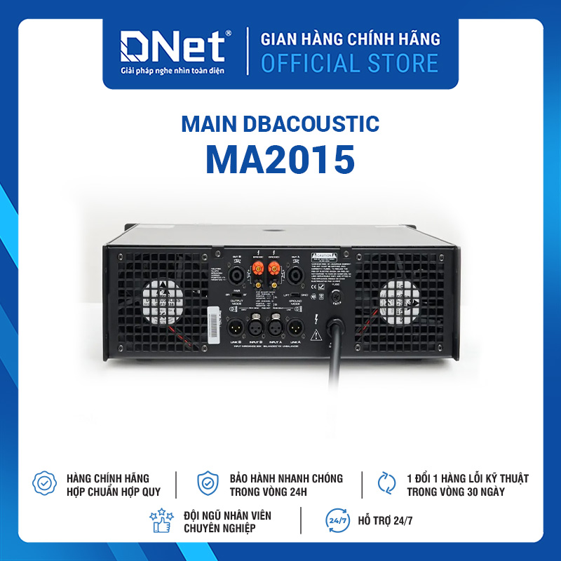 Main DBACOUSTIC MA2015