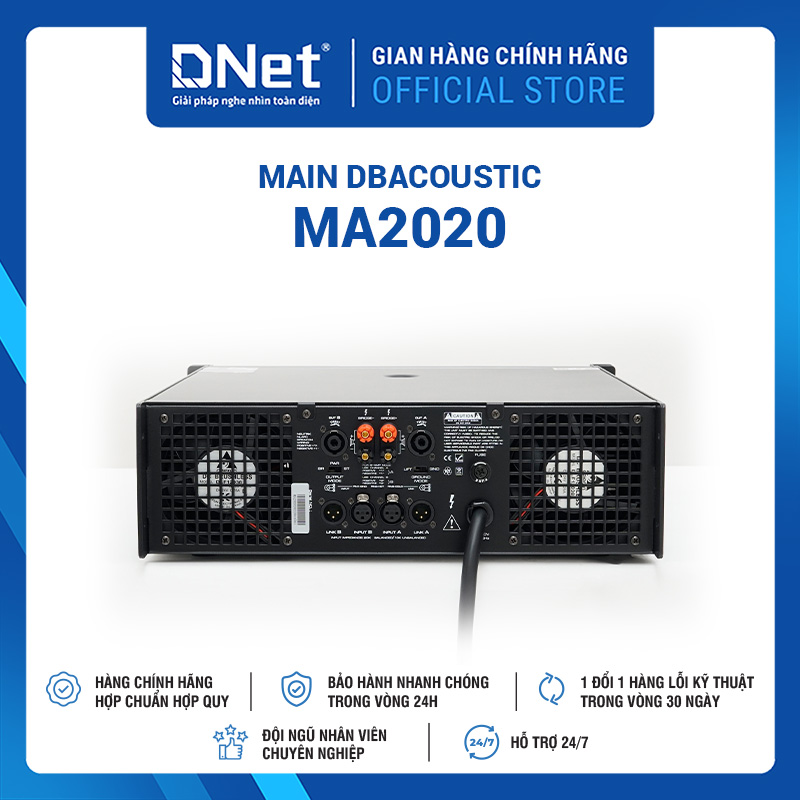 Main DBACOUSTIC MA2020