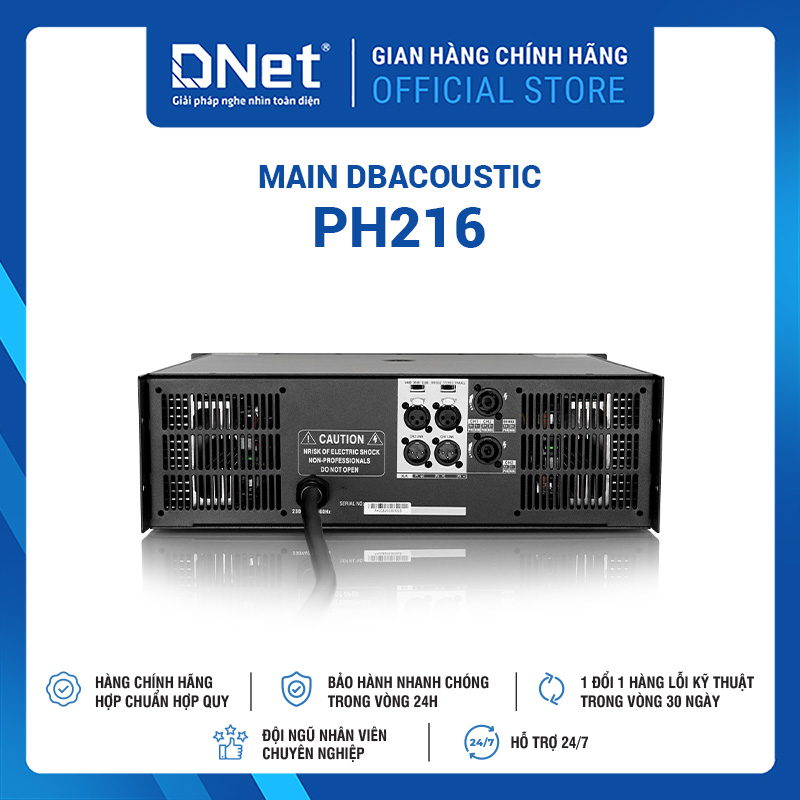 Main DBACOUSTIC PH216