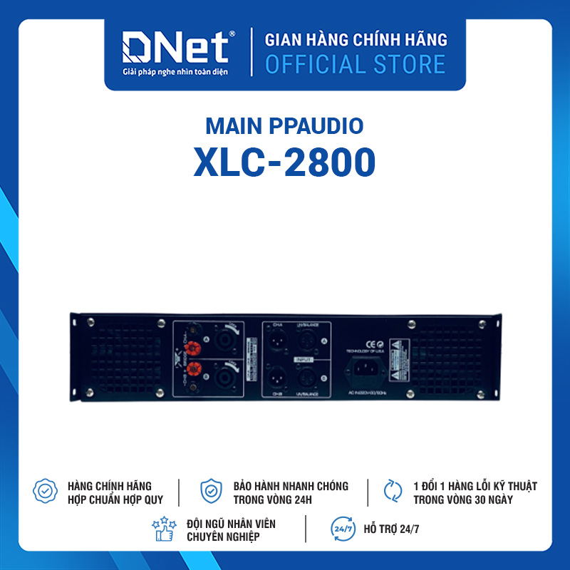 Main PPAUDIO XLC-2800
