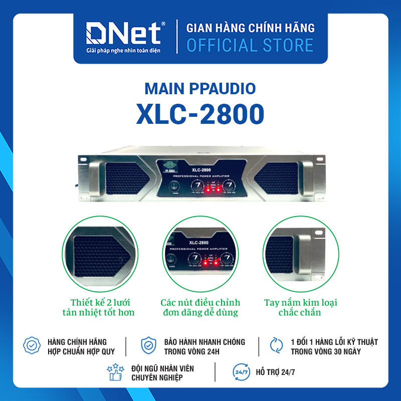Main PPAUDIO XLC-2800