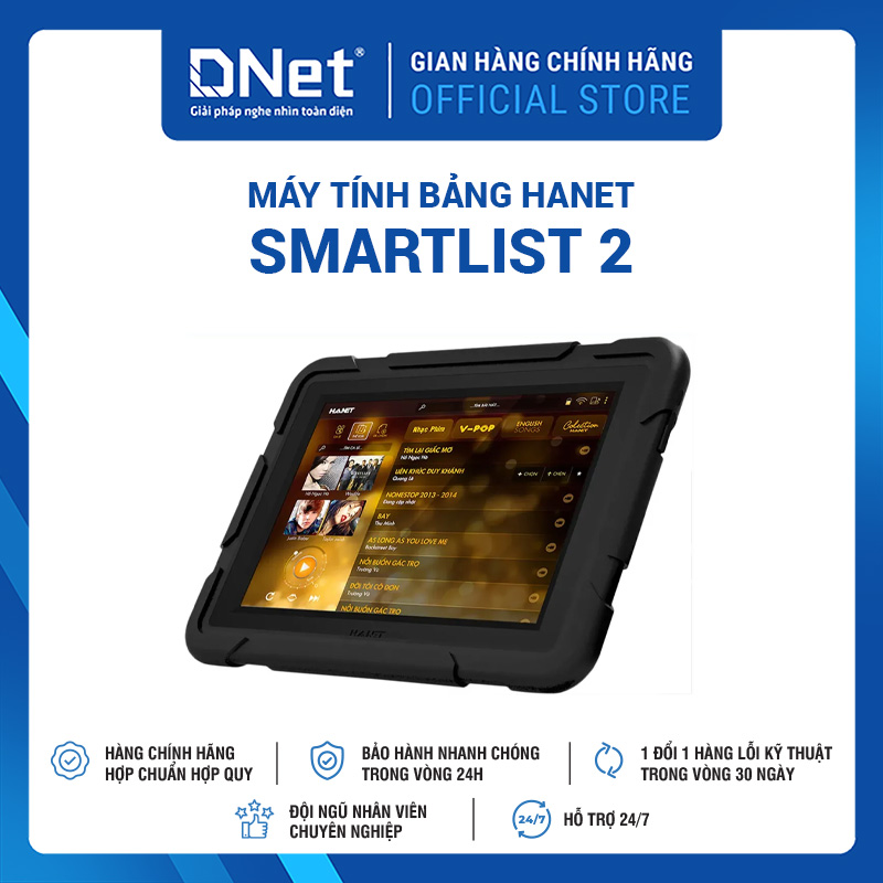 Máy tính bảng Hanet Smartlist 2