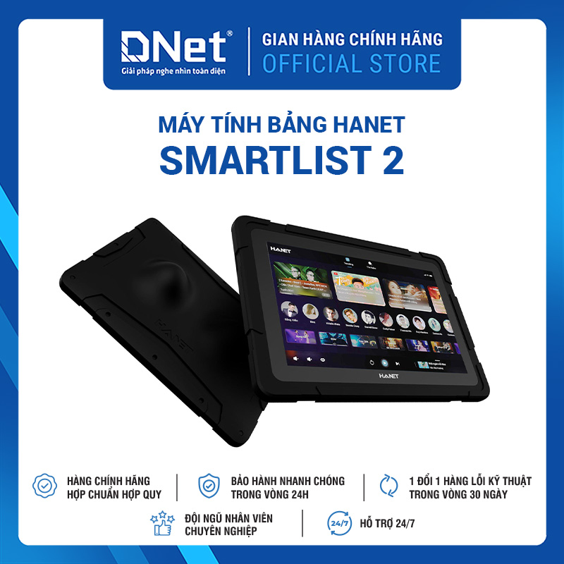 Máy tính bảng Hanet Smartlist 2