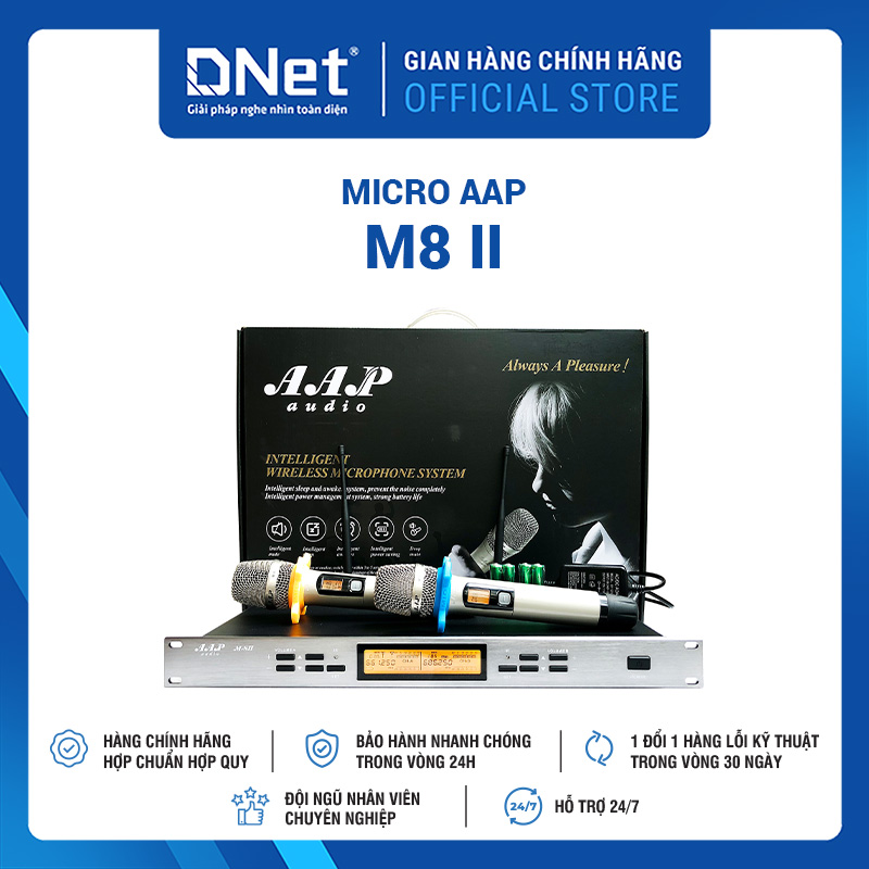 MICRO KHÔNG DÂY AAP M8 II