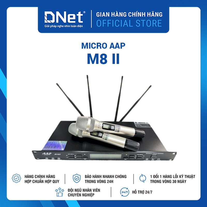 MICRO KHÔNG DÂY AAP M8 II