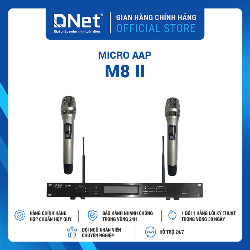 MICRO KHÔNG DÂY AAP M8 II