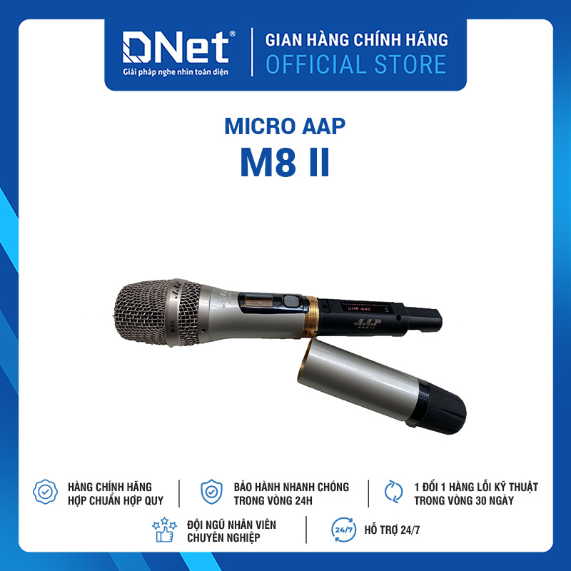 MICRO KHÔNG DÂY AAP M8 II