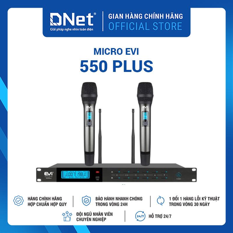 Micro không dây Evi 550 Plus