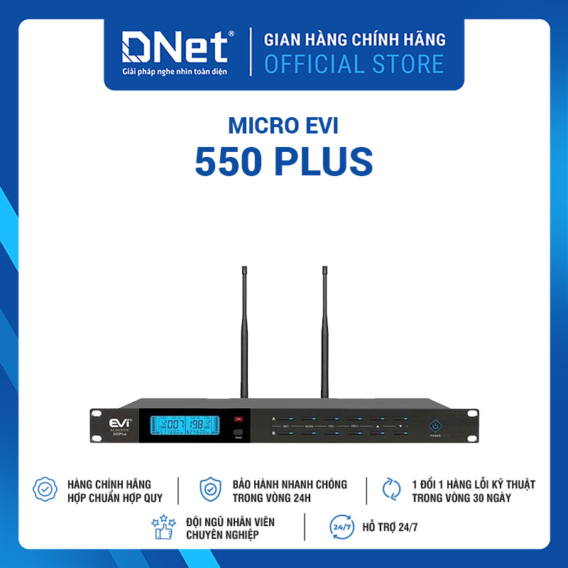 Micro không dây Evi 550 Plus