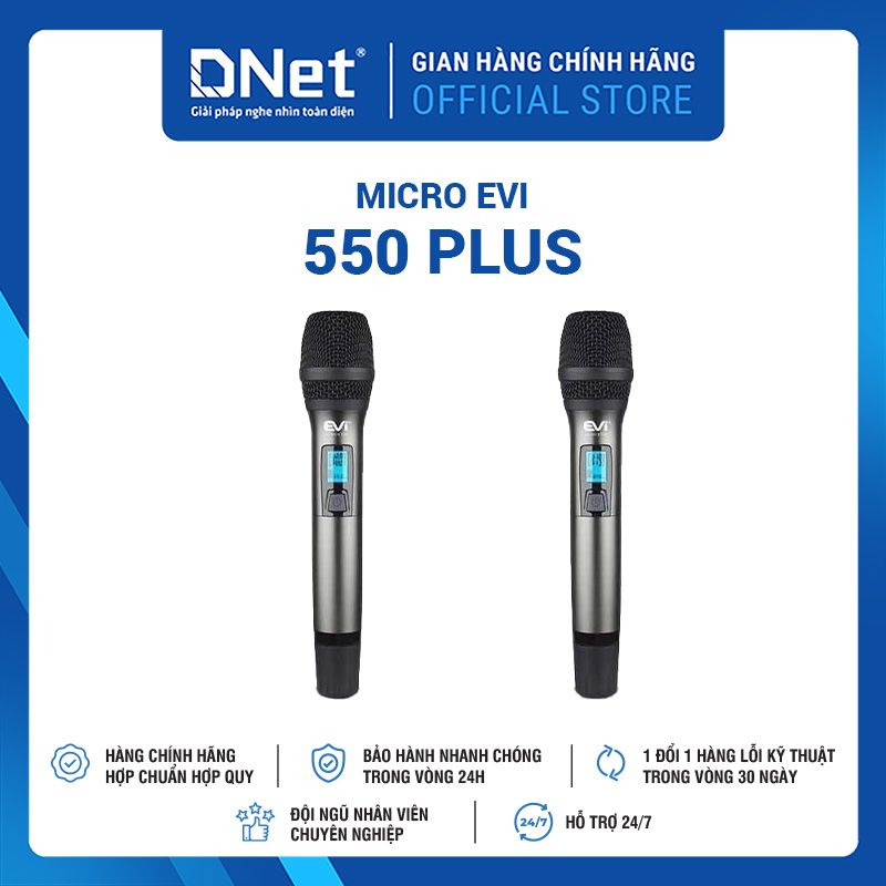 Micro không dây Evi 550 Plus