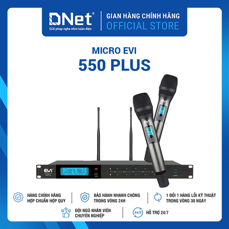 Micro không dây Evi 550 Plus