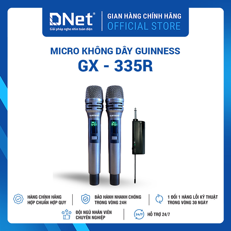 Micro Không Dây Guinness GX - 335R
