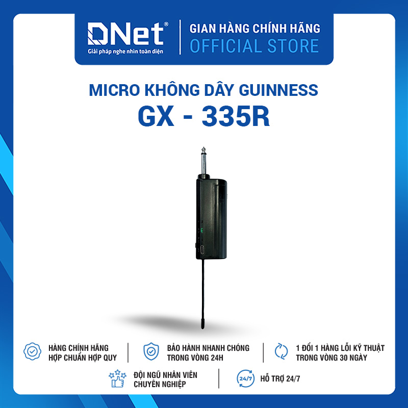 Micro Không Dây Guinness GX - 335R