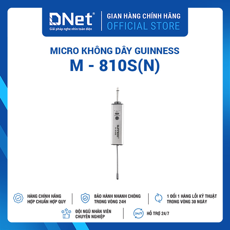 Micro Không Dây Guinness M - 810S(N)