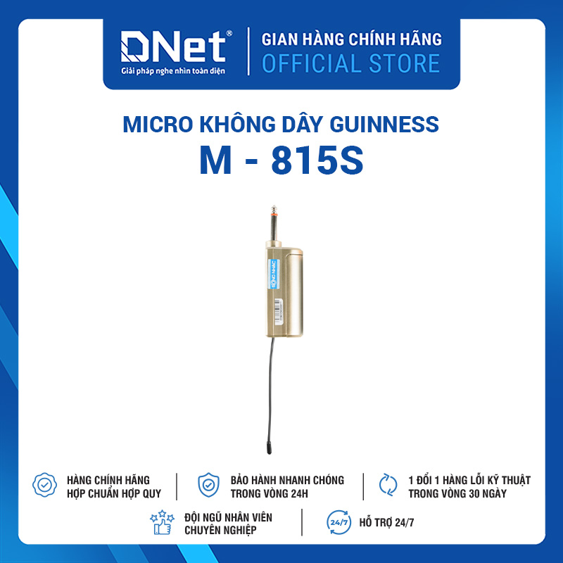 Micro Không Dây Guinness M - 815S