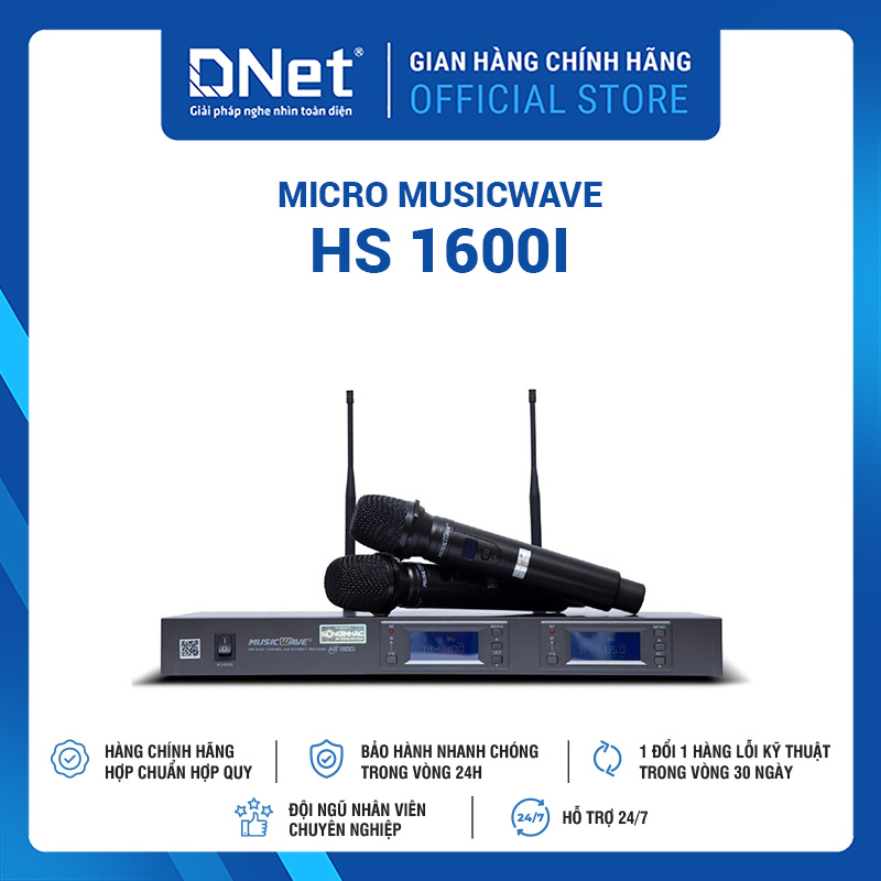 Micro Không Dây MUSICWAVE HS 1600i