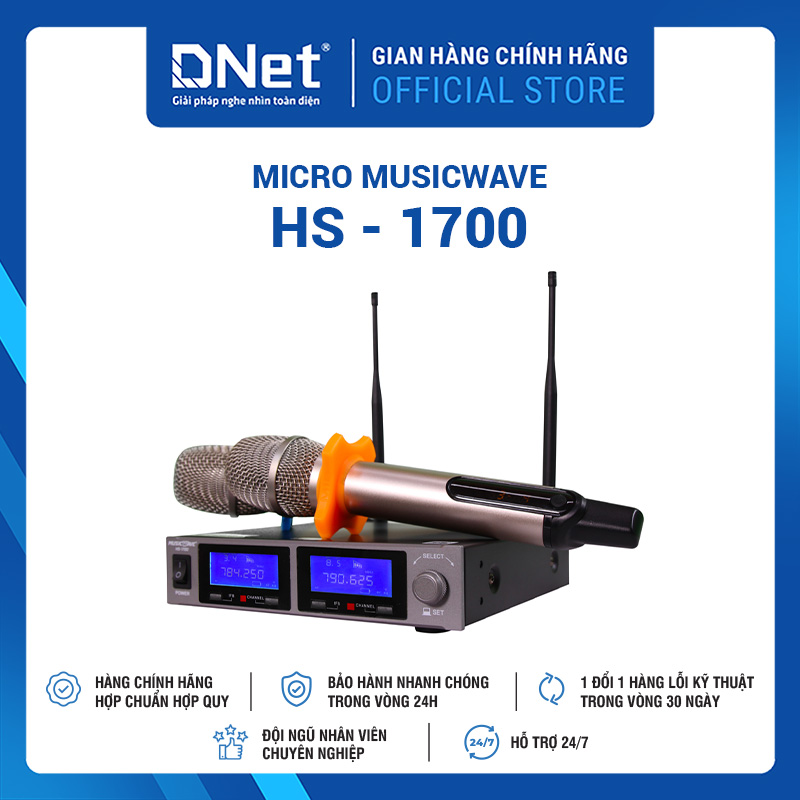 Micro Không Dây MUSICWAVE HS - 1700