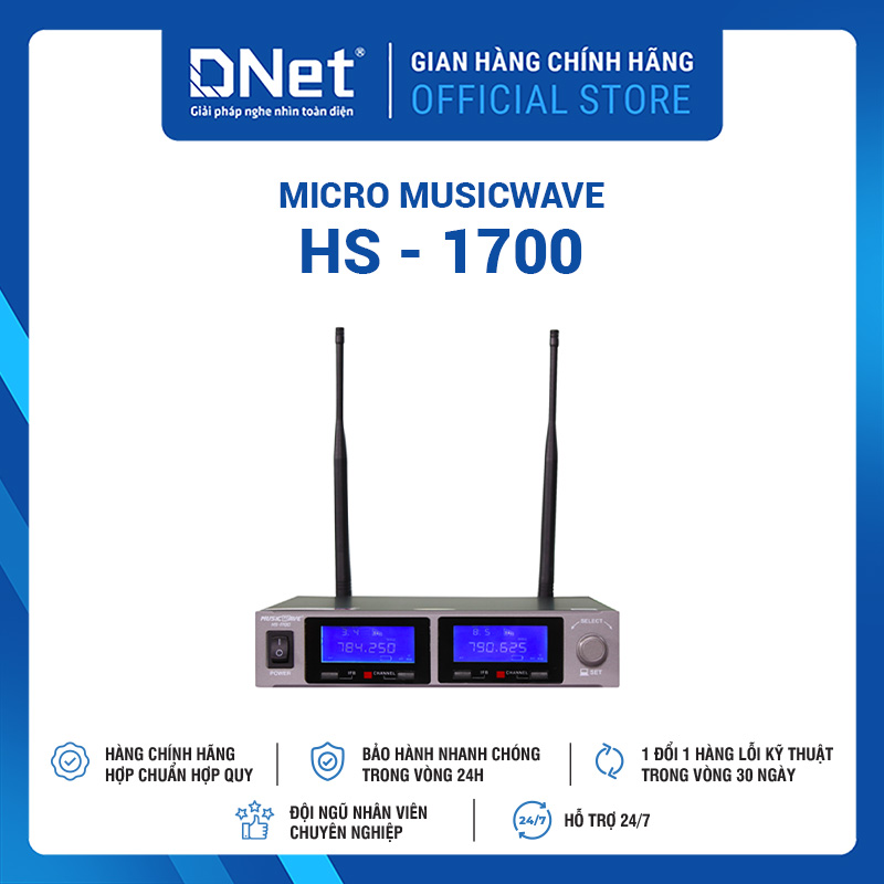 Micro Không Dây MUSICWAVE HS - 1700