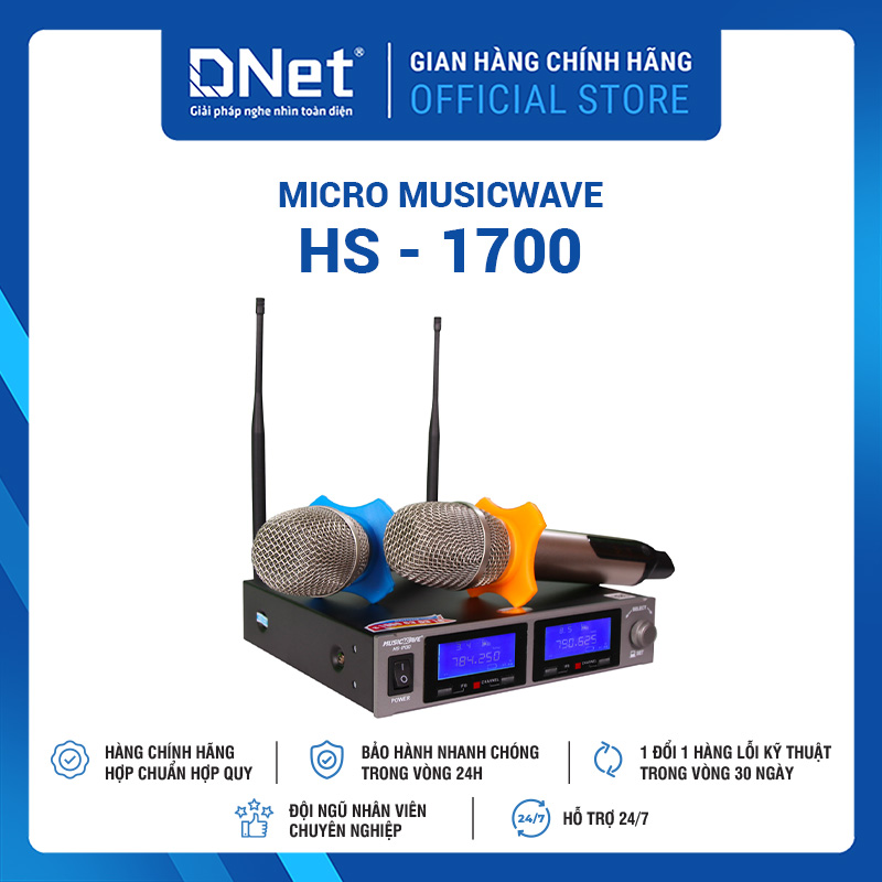 Micro Không Dây MUSICWAVE HS - 1700
