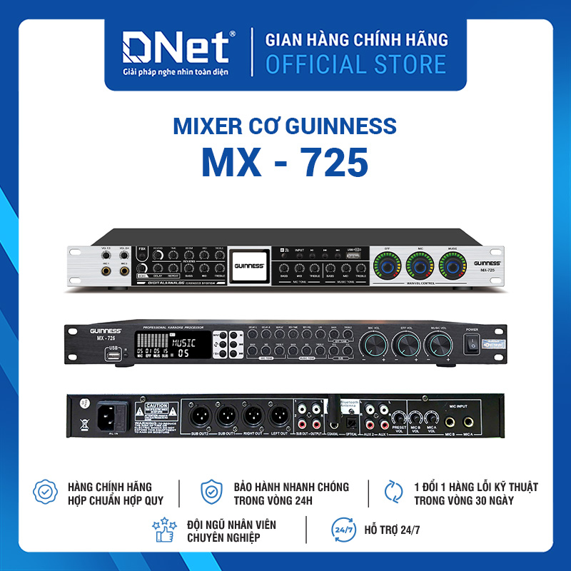 Mixer Cơ GUINNESS MX - 725