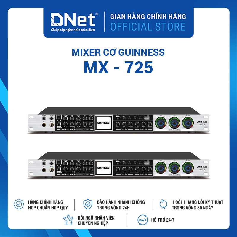 Mixer Cơ GUINNESS MX - 725