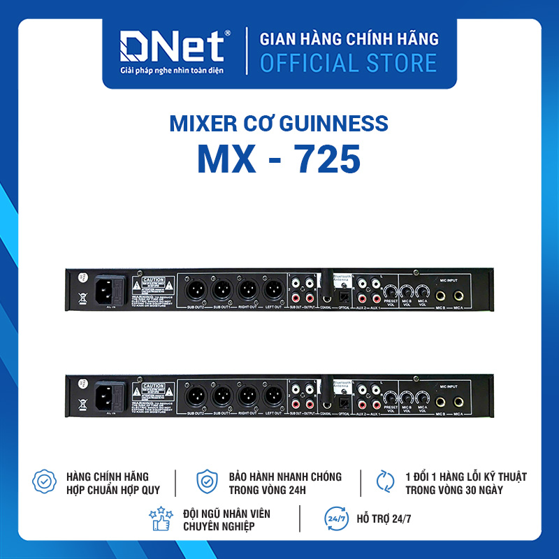 Mixer Cơ GUINNESS MX - 725