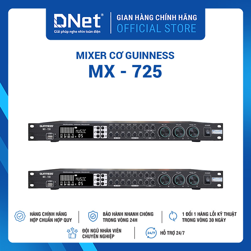 Mixer Cơ GUINNESS MX - 725