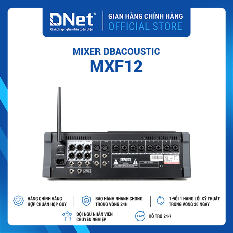 Mixer DBacoustic MXF12